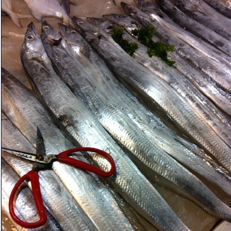 正宗大连黄海特产海鲜 冰鲜大刀鱼 新鲜大银带鱼 黑眼睛哦 特价促