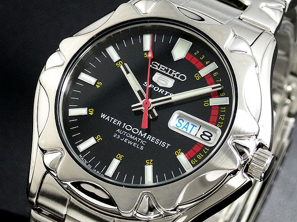 seiko 精工 运动手表 男表 机械自动日本直送 日本制 snz449j1