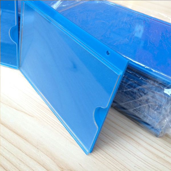 a4亚克力卡槽 插纸盒子a4 卡槽定制 a4有机玻璃插卡盒子 资料盒