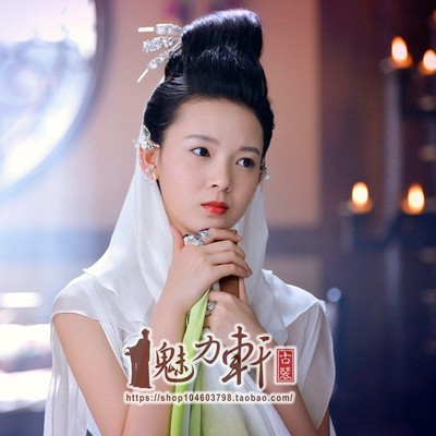 青丘狐传说花月同款服装陈瑶古装影视同款古装渐变连衣裙舞台服装