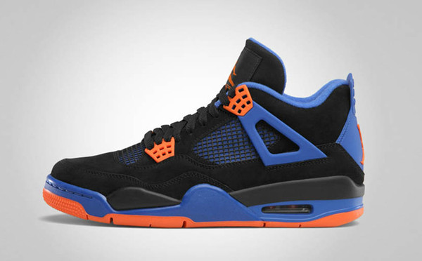 在美代购 air jordan 4 aj4 乔4 骑士 纽约 黑蓝 cavs 篮球鞋