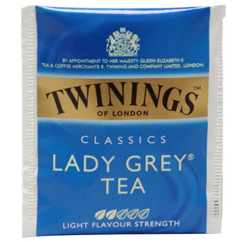 英国皇家进口twinings川宁 仕女伯爵红茶 lady grey tea 单片