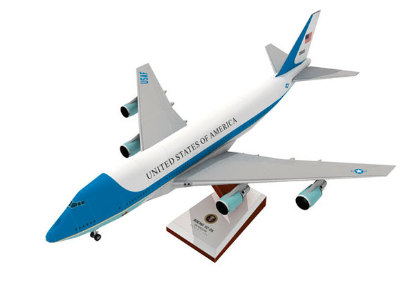 手工diy益智剪纸 仿真b474 航空公司 民航客机 3d立体拼装 纸模型