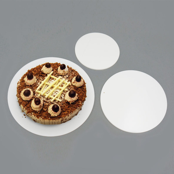 6寸8寸10寸圆形蛋糕托盘蛋糕底盘冰柜托盘托盘冰箱展示柜底托烘焙