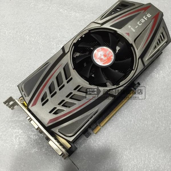 colorful/七彩虹gtx650臺式機遊戲電腦高端顯卡1gd5秒gtx750ti660