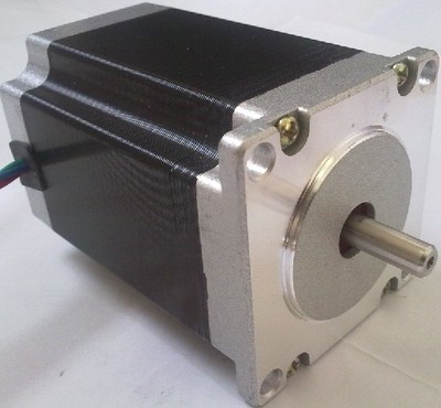 57步进电机 机身112mm 力矩3n.m钻铣床 雕刻机 两相四线【促销】
