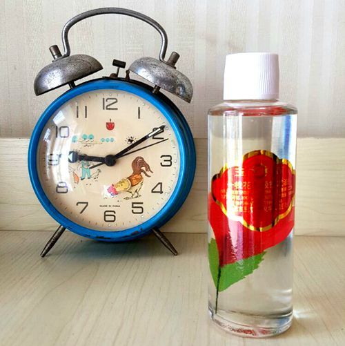 天津老货一枝花头油高级护发油100ml精致古老的玻璃瓶(5瓶包邮)