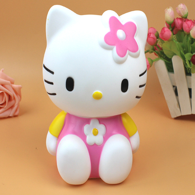超大号凯蒂猫卡通存钱罐 创意hello kitty储蓄罐女生礼物全国包邮