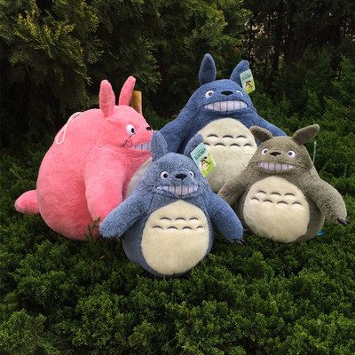 新款正版龙猫毛绒玩具宫崎骏龙猫公仔卡通儿童女生日礼物高档玩偶