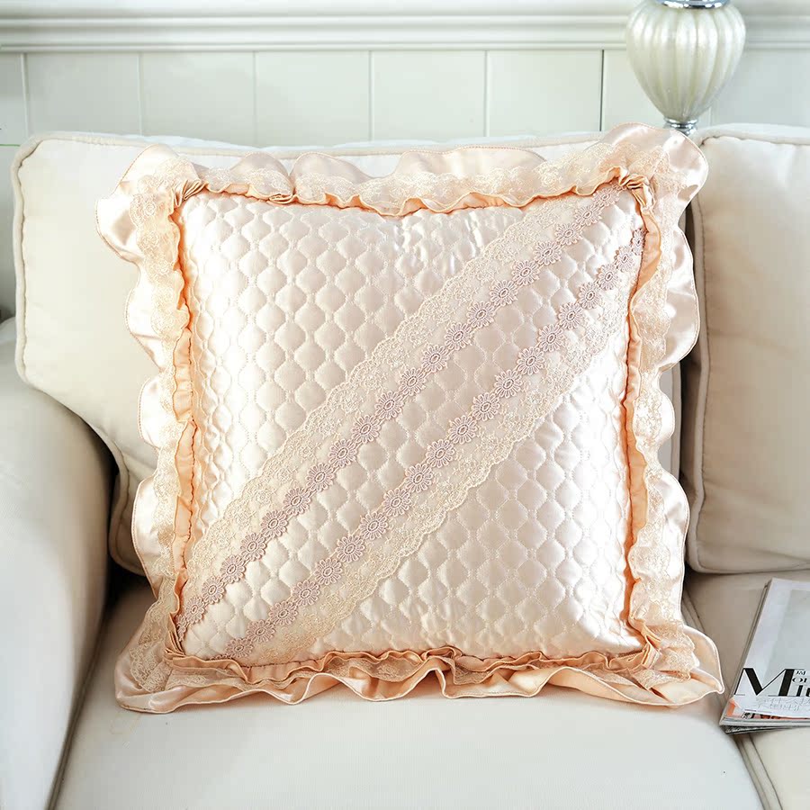 瑞梦喜 新款欧式金丝绒靠垫 沙发抱枕 靠垫套 大靠背靠枕 抱枕套