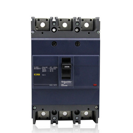 【原装正品】施耐德塑壳断路器 空气开关ezd250e3200n三相3p 200a