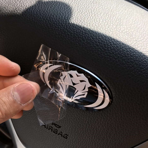 起亚k5智跑车标专用虎头贴 三厢车标改装虎头贴纸起亚改装包邮