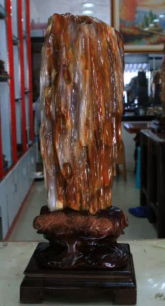 【玉缘斋树化玉- 特价70623】树化玉树化石木化玉木化石