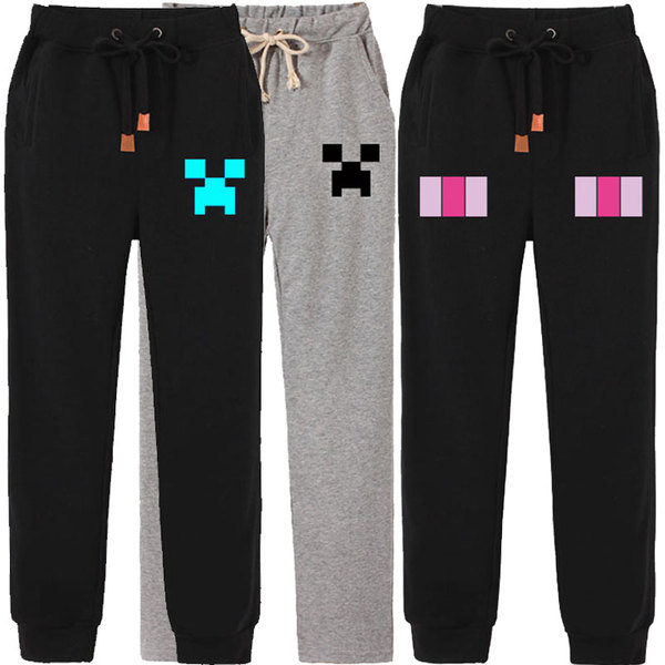 夜光我的世界卫裤苦力怕裤子jj怪麦块沙盒游戏周边男女长裤休闲裤