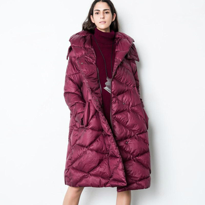 2016冬新款森绘16987韩版大码女装胖mm羽绒棉休闲中长款棉服外套