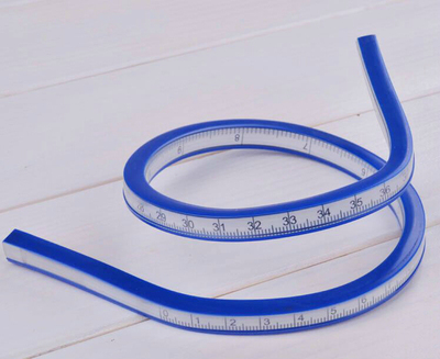 科灵蛇尺 曲线尺 蛇形尺30 40 50 60 75cm 服装美术打版制图尺