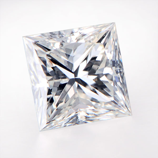 gia裸钻石公主方 4.5克拉i vs2 ex ex vg钻戒女钻石戒指定制8月