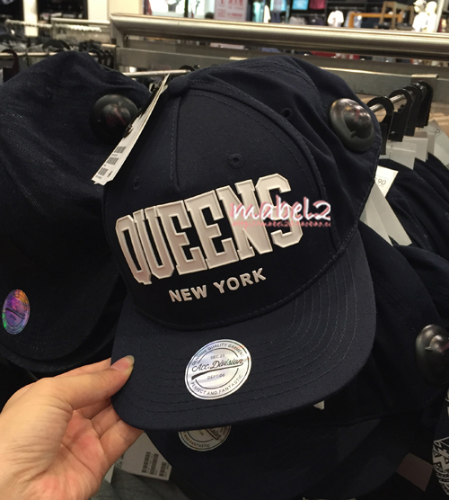 hm h&m潮男香港深圳专柜正品代购鸭舌帽英文字母时尚棒球 帽男