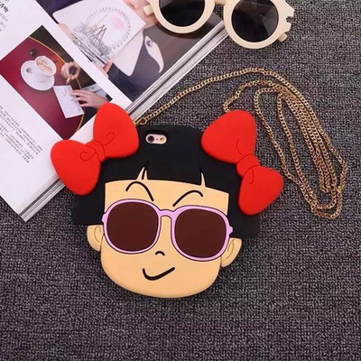 iq博士草菇妹妹iphone6s手机壳立体苹果6plus硅胶套5/5s/5se外壳