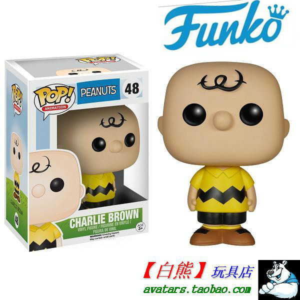 正品盒装 funko pop 花生漫画 peanuts 查理 布朗 charlie brown