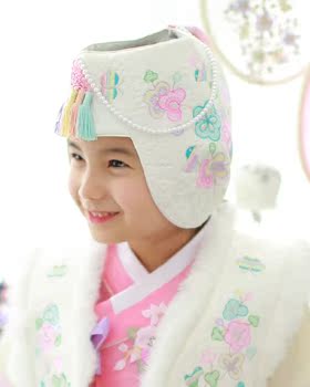 2016新款 韩国进口正品代购 传统韩服配饰儿童女童帽子