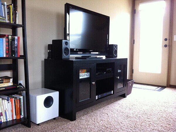 audioengine/声擎s8高级重低音扬声器8寸有电低音炮包顺丰