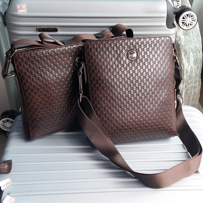 专柜正品金路达男士单肩斜挎包公文手提包1947-1