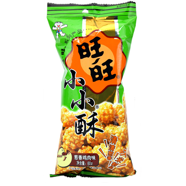 兒童零食 膨化食品 旺旺小小酥60g 香蔥味