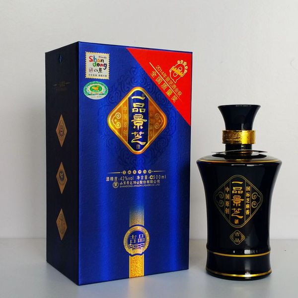 一品景芝吉品42度芝麻香型白酒500ml 十三庄正品