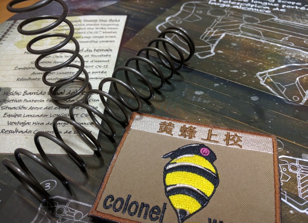 nerf长狙 僵狙 黄狙 14kg低衰减弹簧.