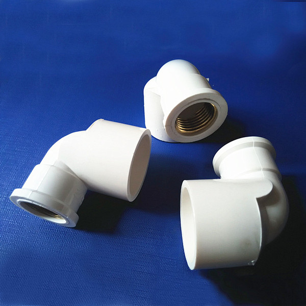 pvc给水管件入铜变径内牙弯头铜内螺纹90度弯头25*20 32*20 32*25