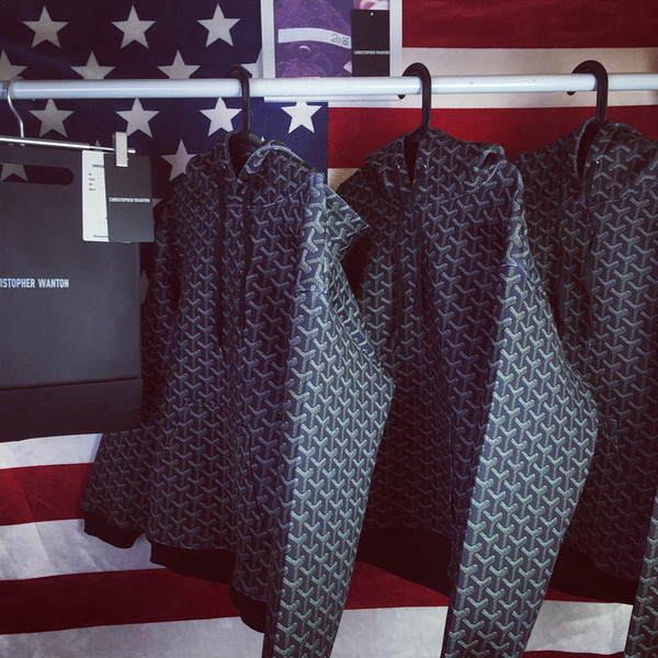 正品代购 christopher wanton hoodie 卫衣 套头连帽 太空棉帽衫