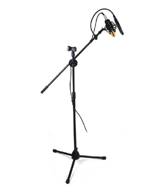 架王ms-70b话筒落地支架两个接头麦克风支架舞台街头演出支架通用