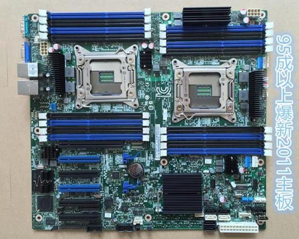 intel/英特爾 s2600cp2 e5-2670 2011針雙路服務器c602 x79主板