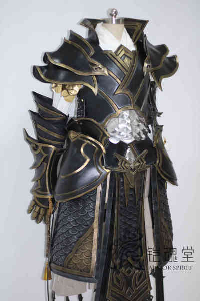 铠魂堂 剑网三 苍云 雪河套 校服 盾太 正太 cosplay 铠甲 道具