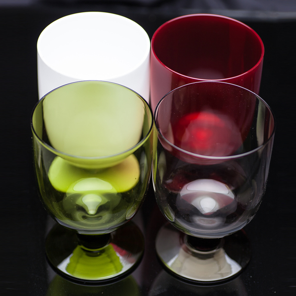 无铅玻璃矮脚杯 450ml大容量冰激淋杯 欧式家居酒柜装饰摆件