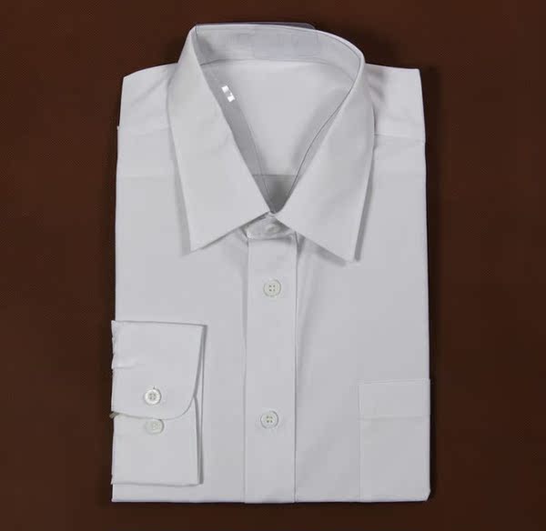 07海白衬衣白内衬 男士商务正装西装白衬衫 职业工作衬衣
