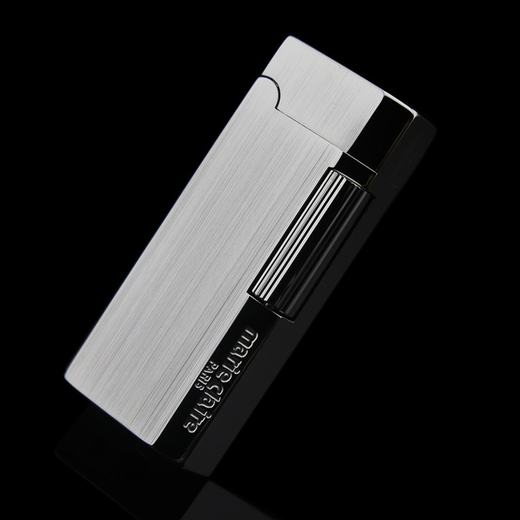 日本嘉人marie claire窄版气体打火机创意砂轮充气打火机个性男士