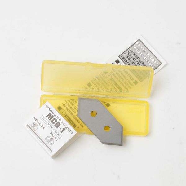 包邮日本进口olfa爱利华mcb-1刀片 45度刀片 mc45替换刀片 5片装