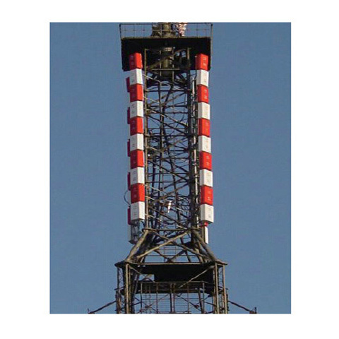 uhf四偶极子天线罩蝶幅式铜质振子数字广播电视发射天线面包天线