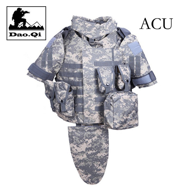 otv拦截者背心 cs多功能防弹超级防护 迷彩作战马甲 战术背心