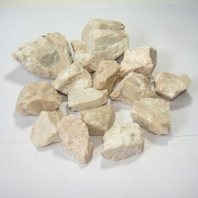 纯天然钾长石原料 矿物岩石标本 钾长石教学标本 1公斤计价包邮