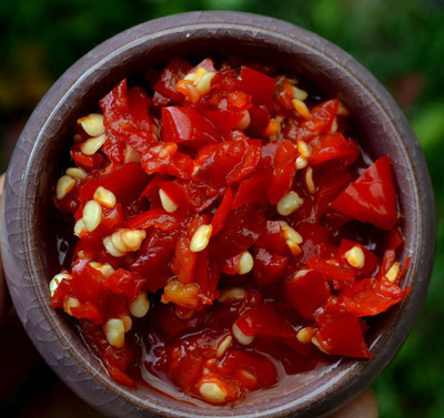 云南特产 酸酸的糟辣椒/酸辣子/辣椒酱500克 咸菜/酸辣味2罐包邮