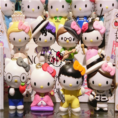 2016大润发hellokitty玩具公仔造型风云榜冰箱贴摆件kitty猫挂件