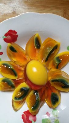 河南变蛋特产新鲜变鸡蛋农家无铅溏心变蛋松花蛋手工 16枚包邮