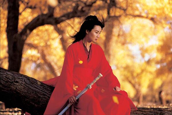 《英雄》飞雪 张曼玉 古装 影视系列汉服制作各种服装饰品制作