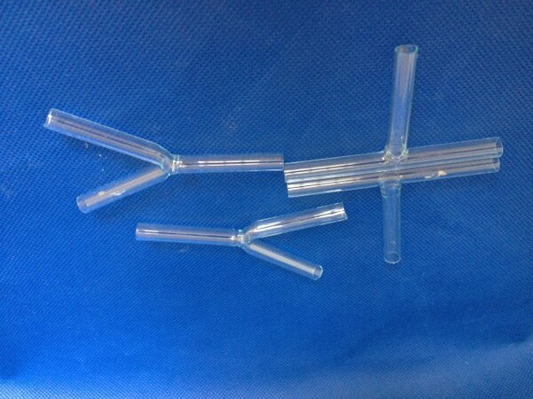 玻璃导管 尖头 75度(可做气体点燃)弯管 5-6mm 化学实验耗材