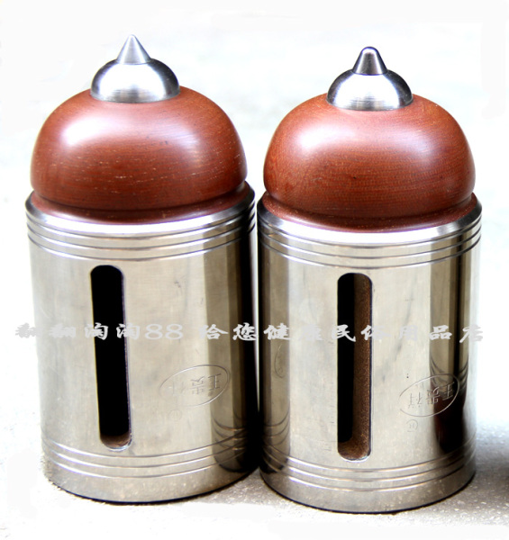 王贵祥牌 不锈钢 带响陀螺 健身陀螺 钢陀螺 王陀螺