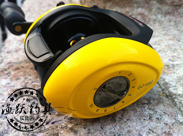 德岛锋锐 go100 6轴左手水滴轮 路亚轮 鱼线轮 轮子 海竿轮