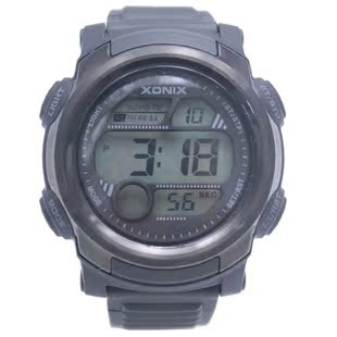 xonix/精准 gt 韩国时尚运动手表 多功能数显男表
